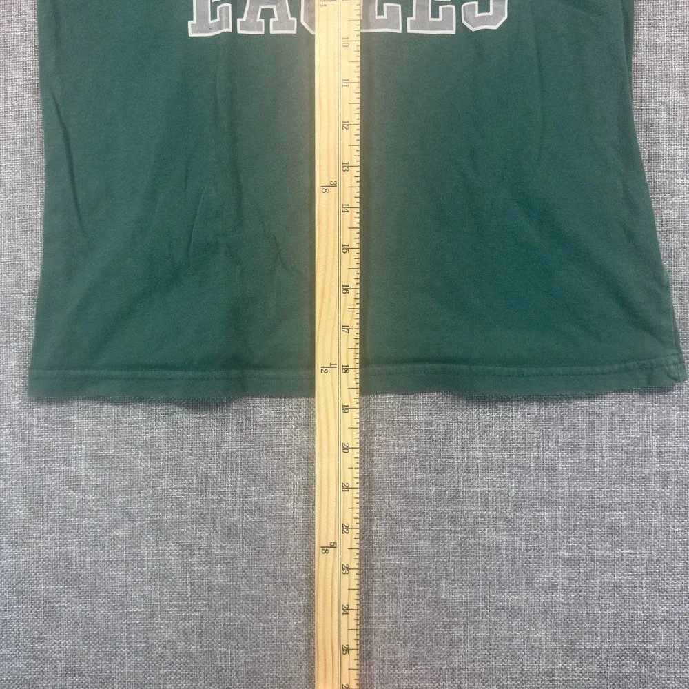 NFL Philadelphia Eagles Kids T-Shirt Green Short Sleeve Size M 10/12 Graphic Tee - Picture 7 of 10